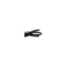 Kabel Verbatim Sync & Charge USB/micro USB, 30cm, nerezová ocel - černý