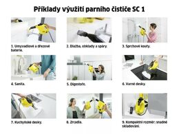 Parní čistič Kärcher SC 1 (yellow)