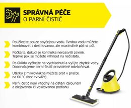 Parní čistič Kärcher SC 1 (yellow)