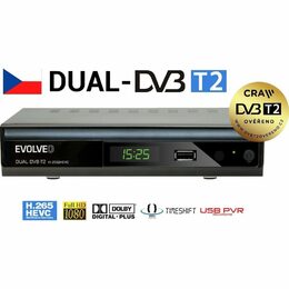 Set-top box Evolveo Gamma T2 Dual