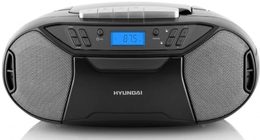 Radiomagnetofon Hyundai TRC 333 AU3 BT R s CD/MP3/USB, Bluetooth, červený