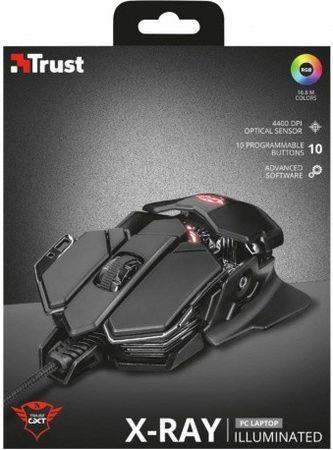 Trust GXT 138 X-Ray Illuminated Gaming Mouse 22089