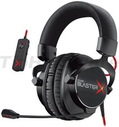 Headset Creative Labs Sound BlasterX H7 - Tournament edition - černý