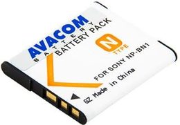 Baterie Avacom Sony NP-BN1 Li-Ion 3.6V 650mAh 2.4Wh