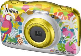 Fotoaparát Nikon Coolpix  W150 BACKPACK KIT, květinová