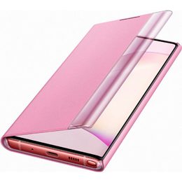 Pouzdro Samsung Clear View Cover pro Galaxy Note10 Pink EF-ZN970CPEGWW