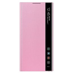 Pouzdro Samsung Clear View Cover pro Galaxy Note10 Pink EF-ZN970CPEGWW
