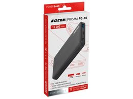 Powerbank Avacom 10000mAh, QC, USB-C PD - černá