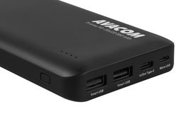 Powerbank Avacom PWRB-200K-PDs 20000mAh, USB-C PD - černá