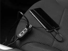 Adaptér do auta Avacom CarHUB 5x USB - černý