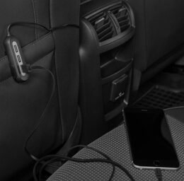 Adaptér do auta Avacom CarHUB 5x USB - černý