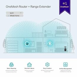 WiFi extender TP-Link RE300, nemá LAN, 2,4 GHz 5 GHz