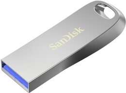 Flash USB SanDisk Ultra Luxe 128GB USB 3.2 - stříbrný