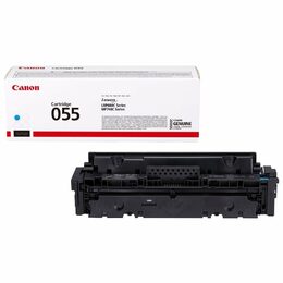 Toner Canon CRG 055, 2100 stran - azurový