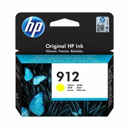 Inkoustová náplň HP 912, 315 stran - žlutá