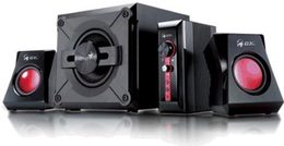 Reproduktory Genius GX Gaming SW-G 2.1 1250, Verze II. - černé/červené