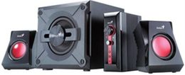 Reproduktory Genius GX Gaming SW-G 2.1 1250, Verze II. - černé/červené