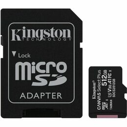 Kingston microSDXC Class 10 512GB SDCS2/512GB