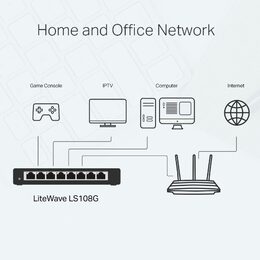 Switch TP-Link LS108G 8 port