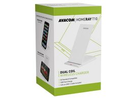 Bezdrátová nabíječka Avacom HomeRAY T10 bílá