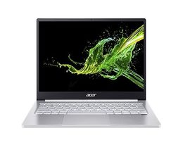 Ntb Acer Swift 3 (SF313-52G-76Q4) i7-1065G7, 16GB, 1024 GB, 13.5", 2256 x 1504, bez mechaniky, nVidia 2GB, BT, FPR, CAM, W10 Home  - stříbrný