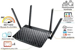 Router Asus RT-AC58U V3 - AC1300