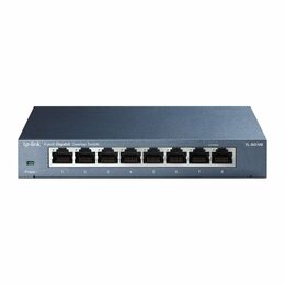 Switch TP-Link TL-SG108S 8 port, 1000 Mbit (1 Gbit)