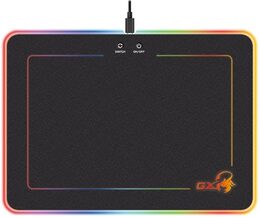 Podložka pod myš Genius GX Gaming GX-Pad 600H RGB podsvícení, 35 x 25 cm - černá