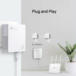 Síťový rozvod LAN po 230V TP-LINK TL-PA7017 Twin Pack