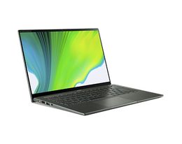 Ntb Acer Swift 5 NX.A6SEC.001 (SF514-55TA-56H7) i5-1135G7, 16GB, 512GB, 14'', Full HD, bez mechaniky, Intel Iris Xe, BT, FPR, CAM, Win10 Pro  - zelený
