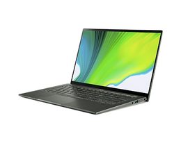 Ntb Acer Swift 5 NX.A6SEC.001 (SF514-55TA-56H7) i5-1135G7, 16GB, 512GB, 14'', Full HD, bez mechaniky, Intel Iris Xe, BT, FPR, CAM, Win10 Pro  - zelený