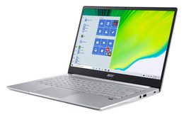 Ntb Acer Swift 3 NX.A5UEC.002 (SF314-59-54MP) i5-1135G7, 8GB, 512GB, Full HD, bez mechaniky, Intel Iris Xe, BT, FPR, CAM, Win10 Pro  - stříbrný