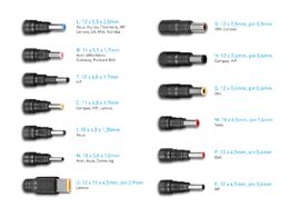 Napájecí adaptér Avacom QuickTIP 65W ADAC-UNV-A65W - neoriginální pro notebooky, univerzální, 13 konektorů