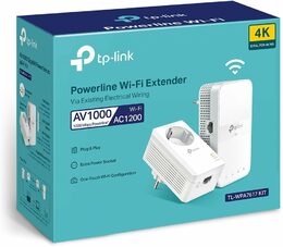 Síťový rozvod LAN po 230V TP-Link TL-WPA7617 KIT průchozí