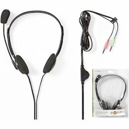 Nedis CHST100BK HEADSET sluchátka černá