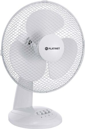 Platinet PRDF0326 stolní přenosný ventilátor nabíjecí 19cm