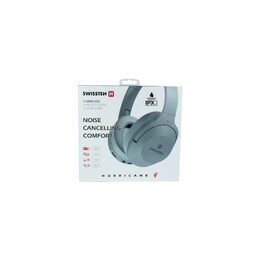 SWISSTEN HURRICANE bluetooth sluchátka noise cancelling černá