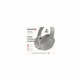 SWISSTEN HURRICANE bluetooth sluchátka noise cancelling černá