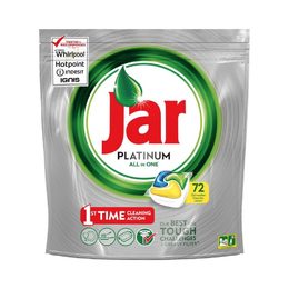 Jar Platinum All in 1 Lemon kapsle do myčky nádobí 72 ks