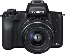 Canon EOS M50 Black+EF-M 15-45IS+EF-M 22