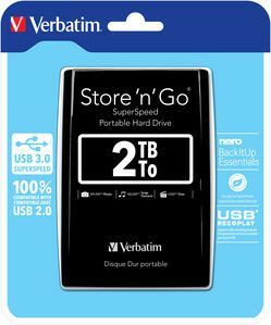 VERBATIM Store'n'Go 2TB Black (53177)