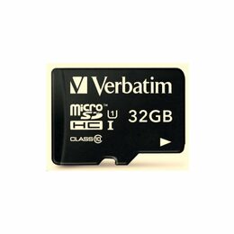 VERBATIM 44083 microSDHC 32GB cl10 adapt