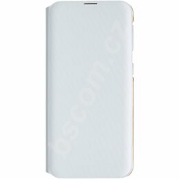 Pouzdro na mobil flipové Samsung Wallet Cover na Galaxy A20e - bílé