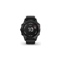 Garmin fenix6 Glass Silver/Black Band