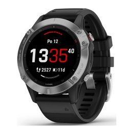 Garmin fenix6 Glass Silver/Black Band