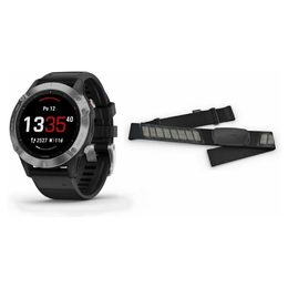 Garmin fenix6 Glass Silver/Black Band