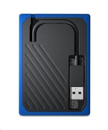 WD My Passport GO 500GB SSD Blue