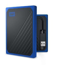 WD My Passport GO 500GB SSD Blue