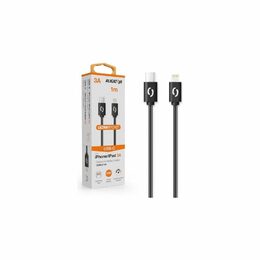 Kabel Aligator Power USB-C/Lightning, 3A, 1m - černý