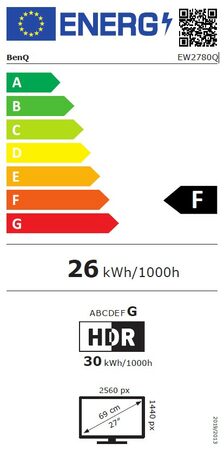 Benq MON303020 27'' LED EW2780Q/ IPS pane